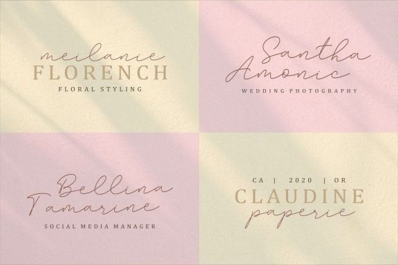 Amalina Monoline Font