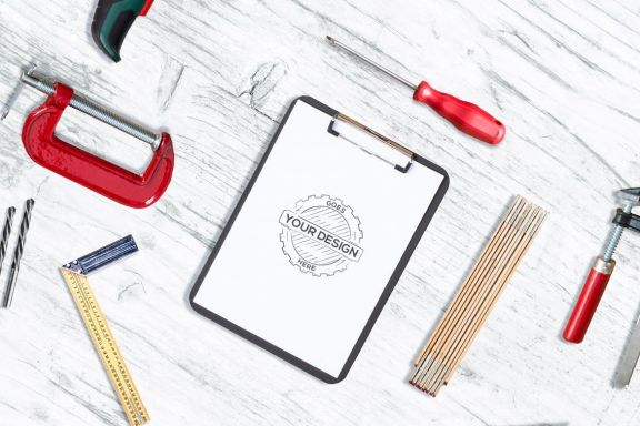 Work Tool Mockup Pack #2