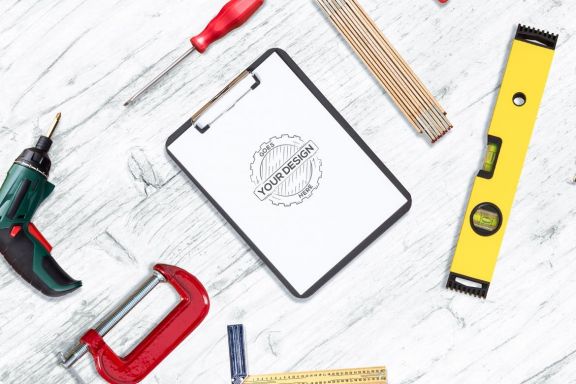 Work Tool Mockup Pack #2