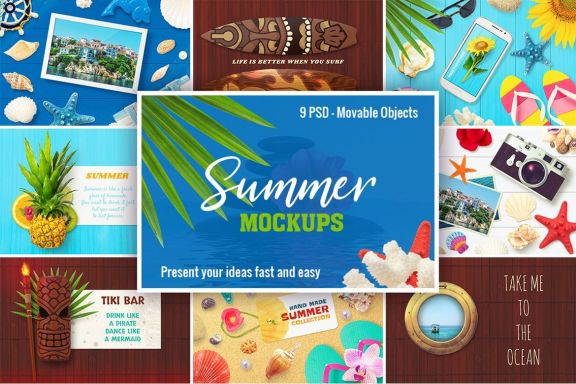 Summer Mockups