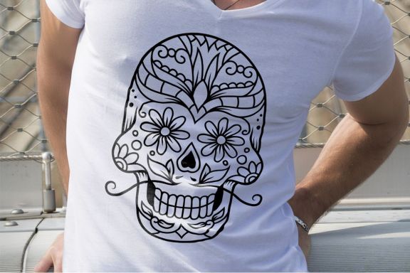 50 Vector Sugar Skulls