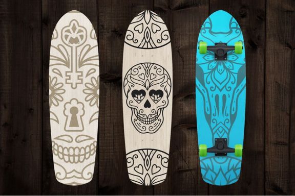 50 Vector Sugar Skulls