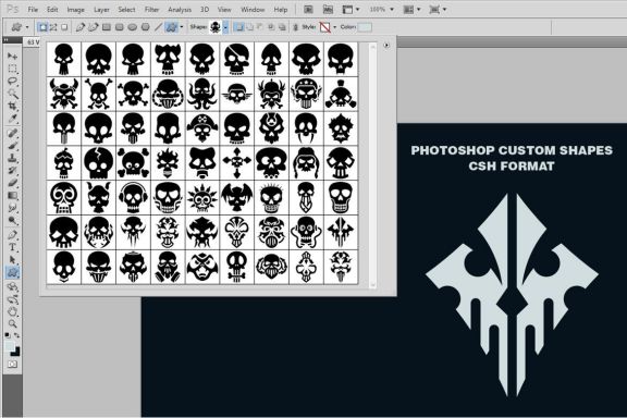 63 Vector Skulls Collection