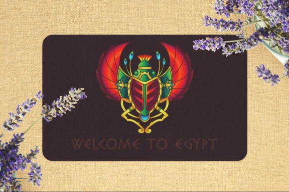 Egyptian Vector Scarab Set