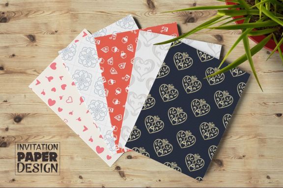 Heart Vector Ornaments and Patterns