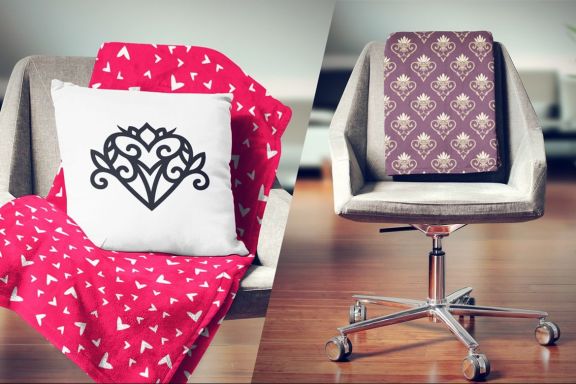 Heart Vector Ornaments and Patterns
