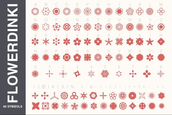 Symbols Font Collection - 450 Shapes