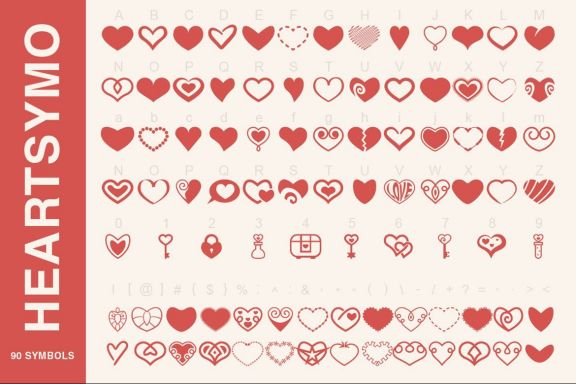 Symbols Font Collection - 450 Shapes