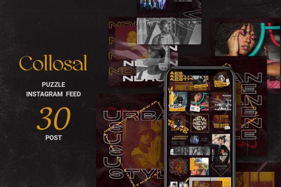 Collosal Puzzle Instagram Feed