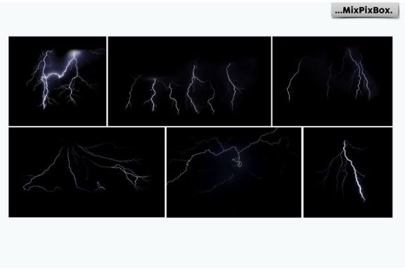 Lightning Photo Overlays