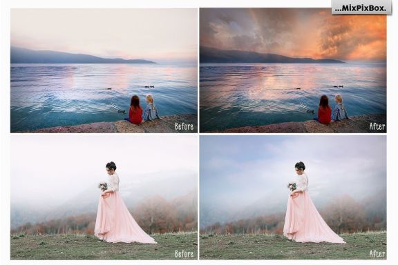 Beautiful Sky Overlays