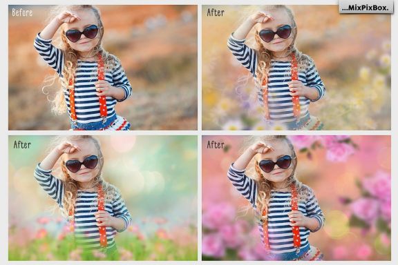 Art Flowers Photo Overlays