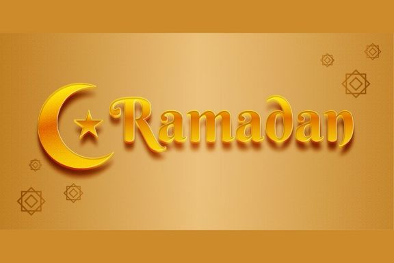 Ramadan editable text effect vector