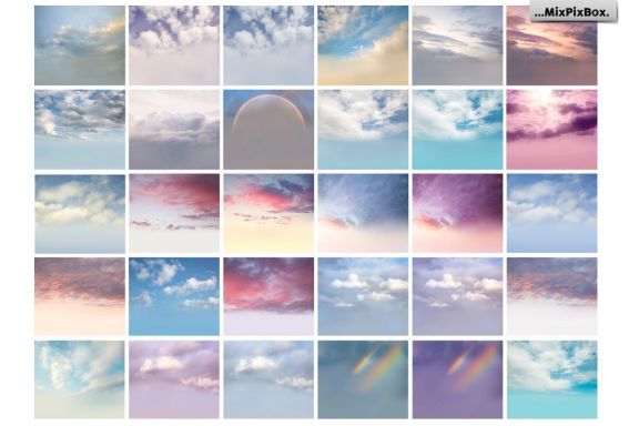 60 Dreamy Sky Photo Overlays