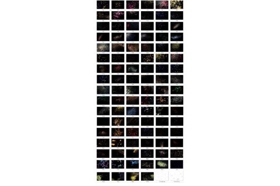 100 Glitter Effect Photo Overlays
