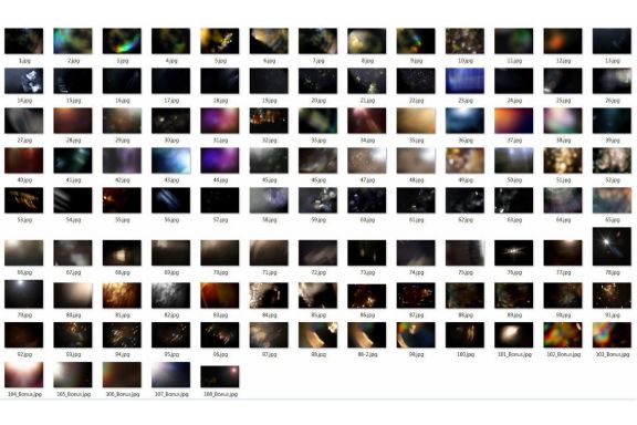 100 Sun Flare & Haze Overlays
