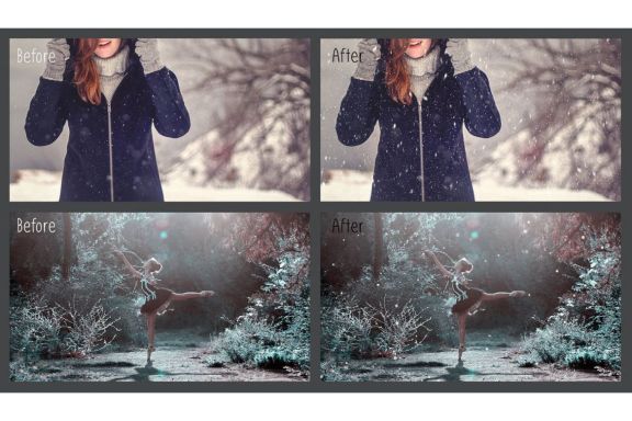 Natural Snow Overlays