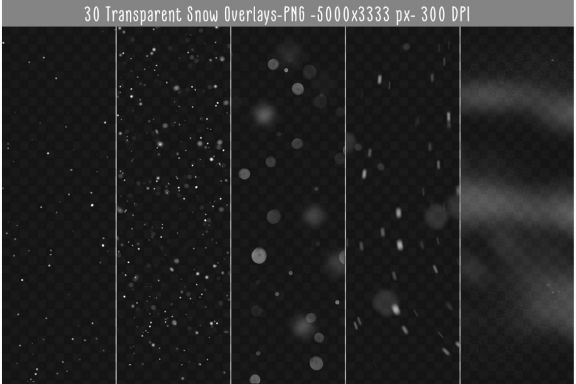 Natural Snow Overlays