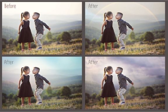250 Sky Photo Overlays Bundle
