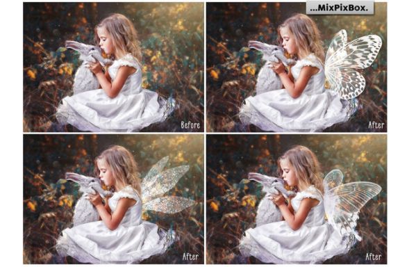 Fairy Wings Overlays
