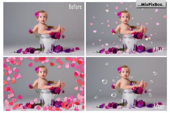 Blowing Kisses Photo Overlays