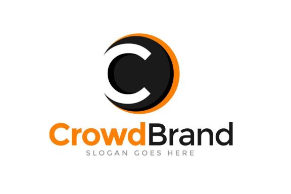 Crowd Brand Letter C Logo