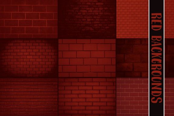 100 Brick Wall Backgrounds Pack