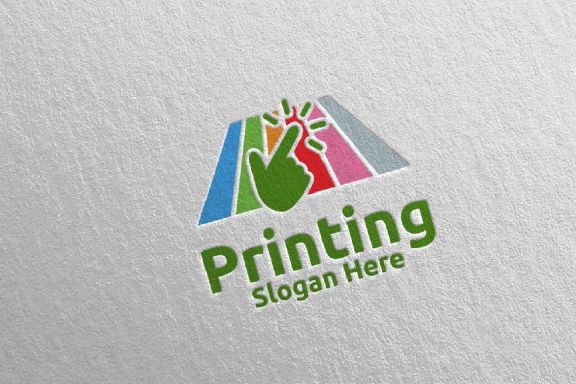 Click Printing Company Logo Design 20