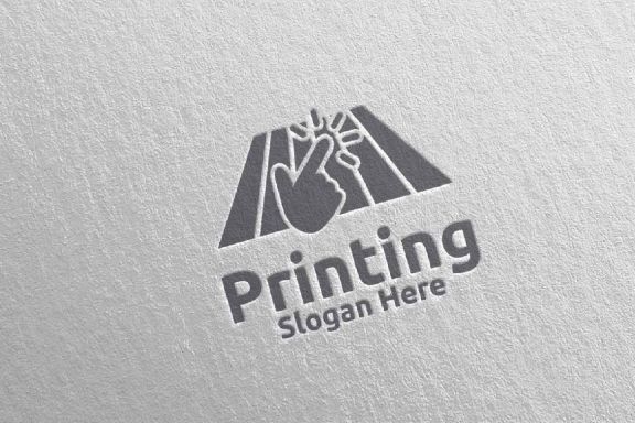 Click Printing Company Logo Design 20