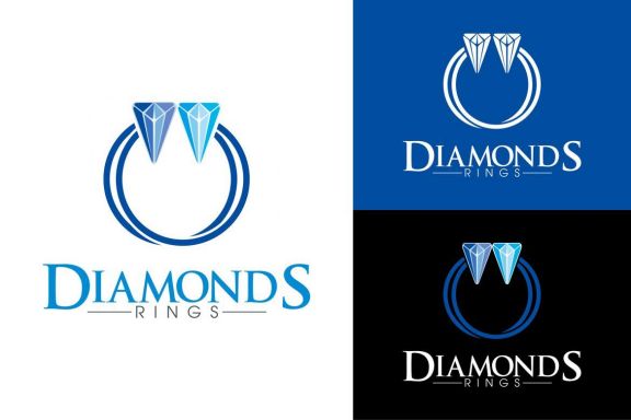 Diamonds Ring Logo