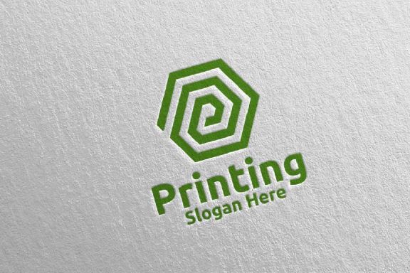 Printing Press Letter P