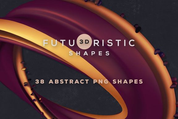 Free 3D Abstract Shapes 16