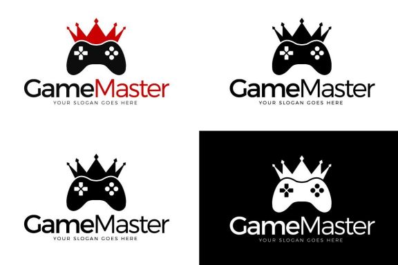 Master game logo Vectors & Illustrations for Free Download