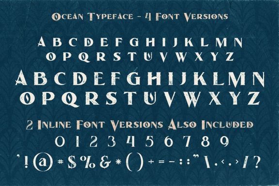 Ocean - Display Font