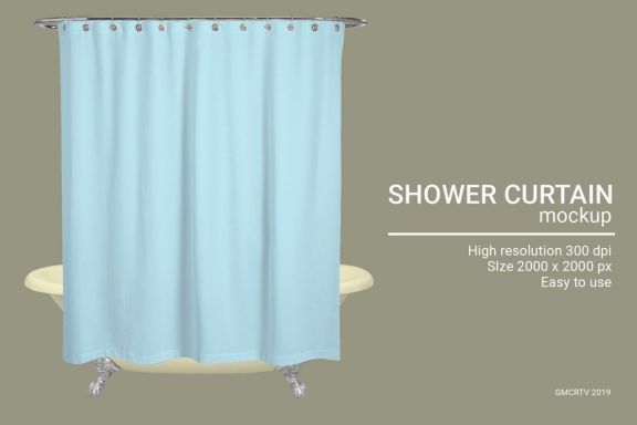 Shower Curtain Mock-Up