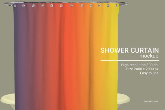 Shower Curtain Mock-Up