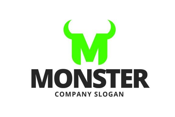 Monster Letter M Logo