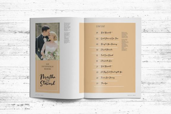 Wedding Album Template