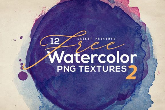 12 Free Abstract Watercolor Textures 2