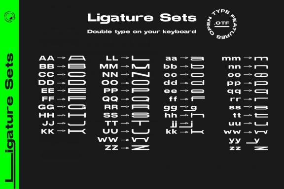 Stretch Font - Futuristic Typeface
