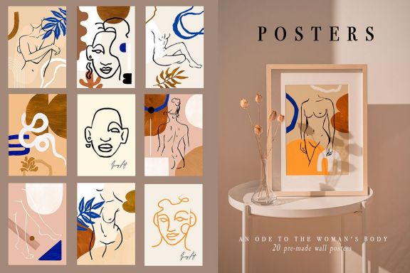 Ode to a woman Postcard Set