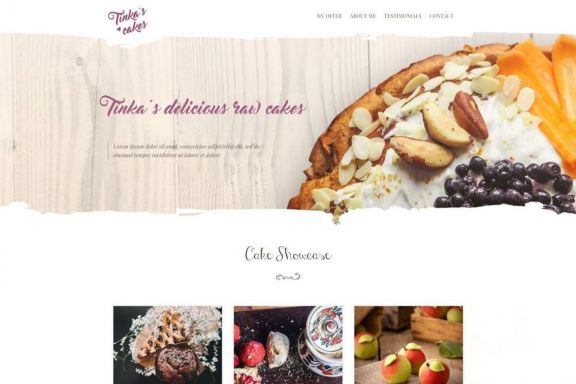 Tinka – Cake Baking Portfolio Theme FILETYPE