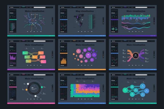 UI Kit for Infographics