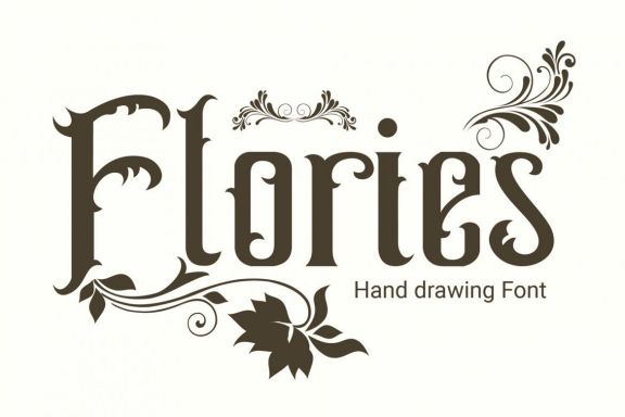 Hamburg Decorative Font