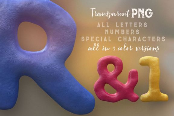 Plasticine – 3D Lettering