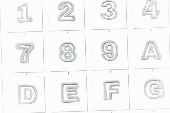 Paper Cut – 3D Lettering