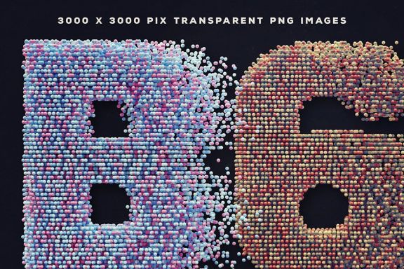 Crumbling – 3D Lettering