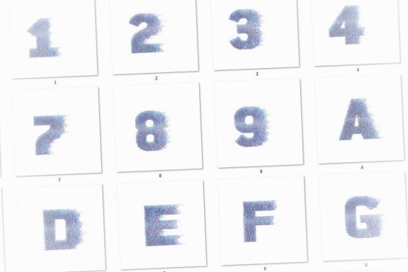 Crumbling – 3D Lettering