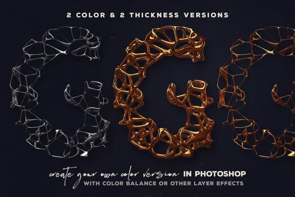 Mercury – 3D Lettering