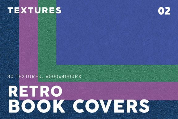 Retro Book Cover Textures 2